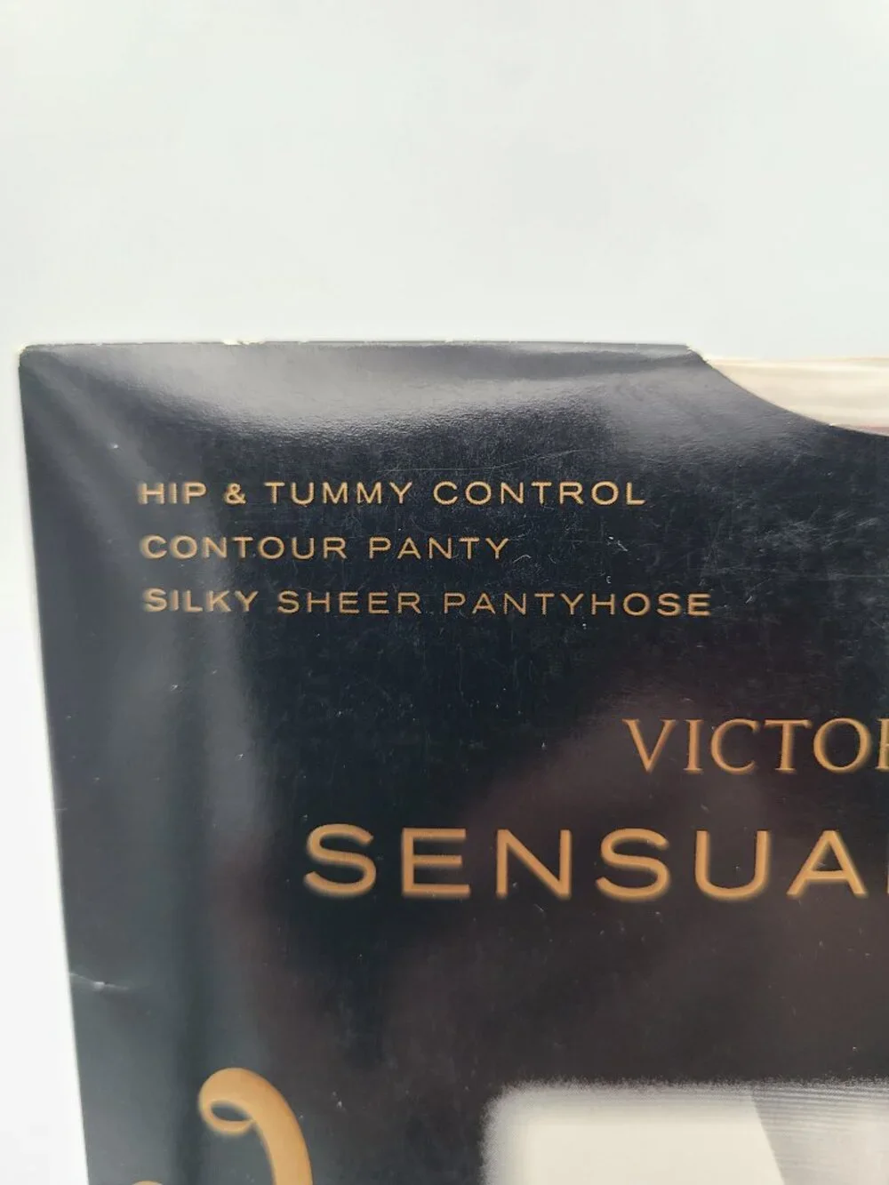 Vintage Victoria's Secret Sensual Shapers Pantyhose Cocoa Small NIP